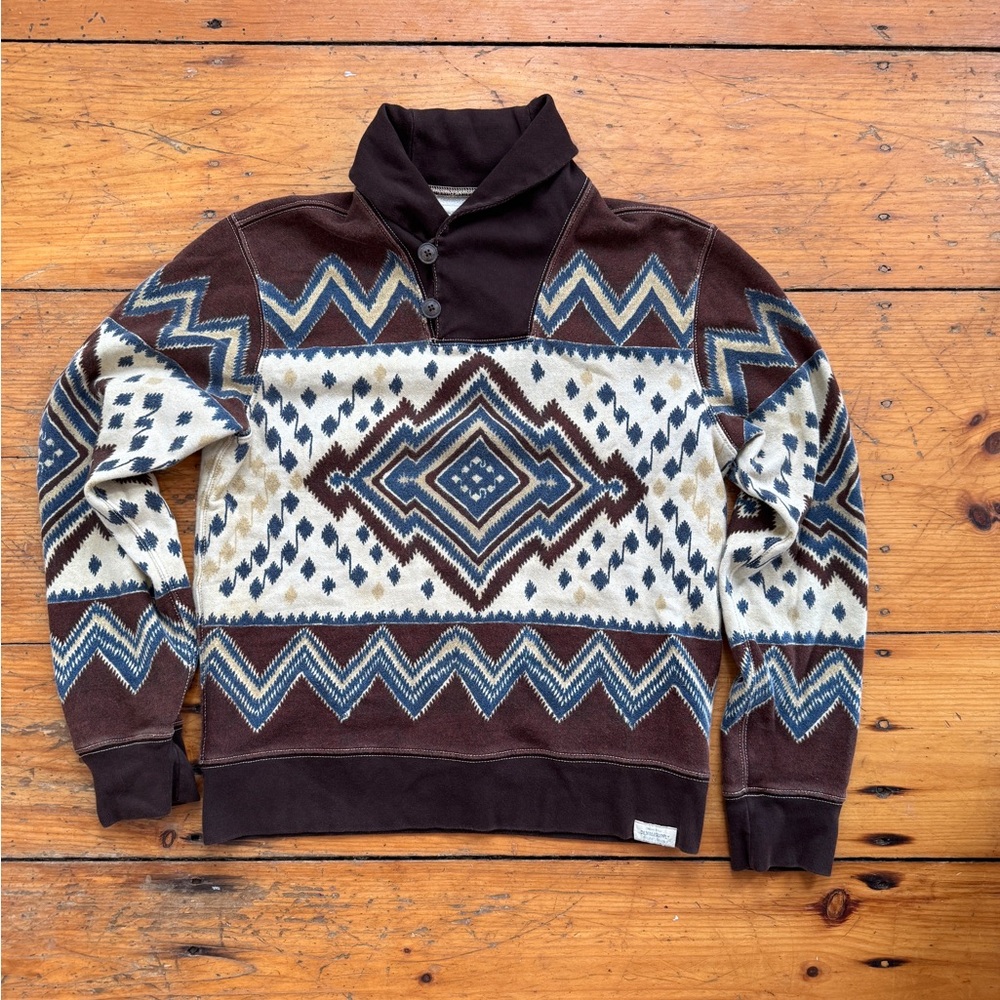 Denim & Supply by Ralph Lauren Aztec Design Sweatshirt